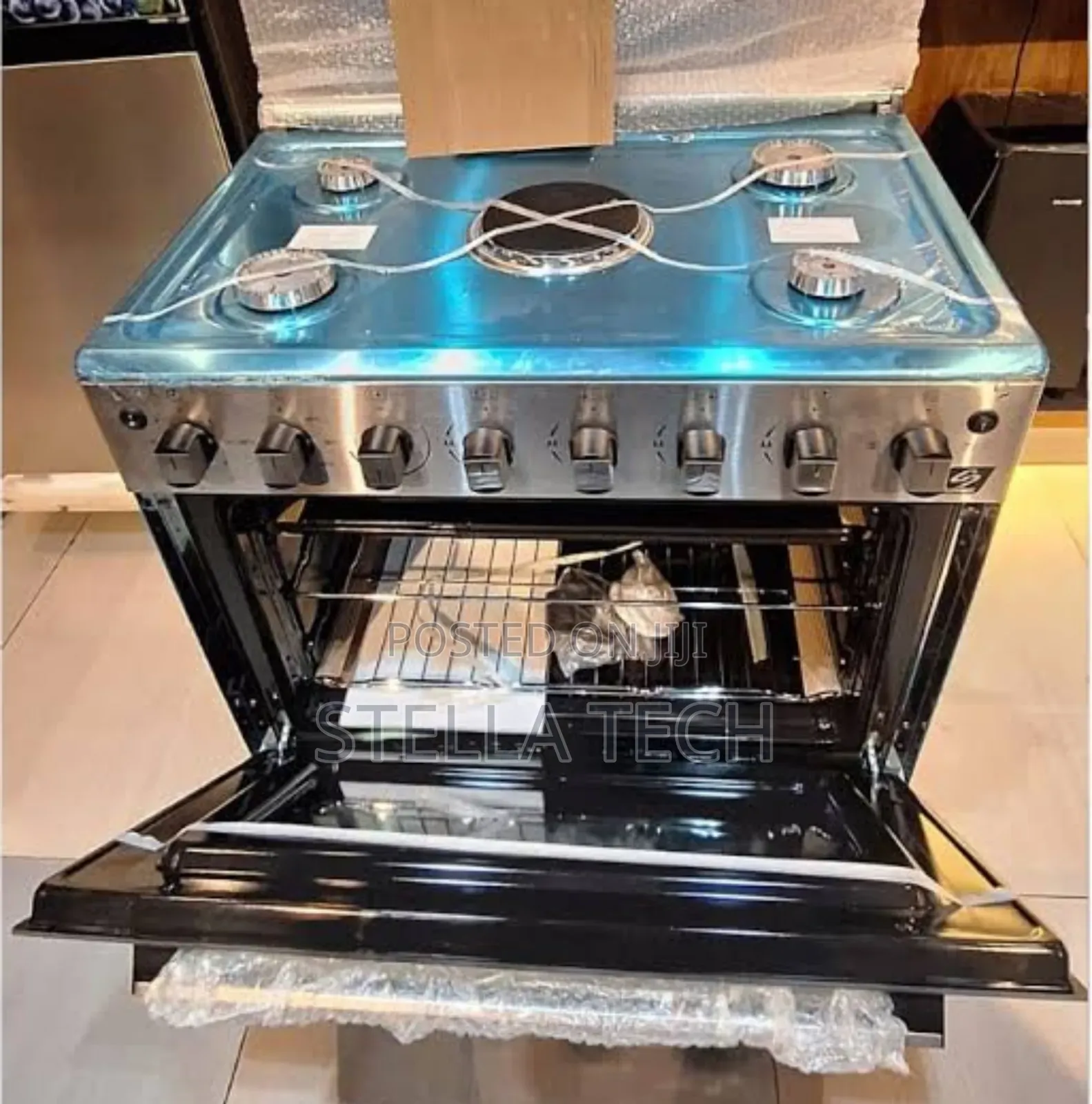 60*90 STARWORTH 4+1  Stainless Steel COOKER With Electric Oven