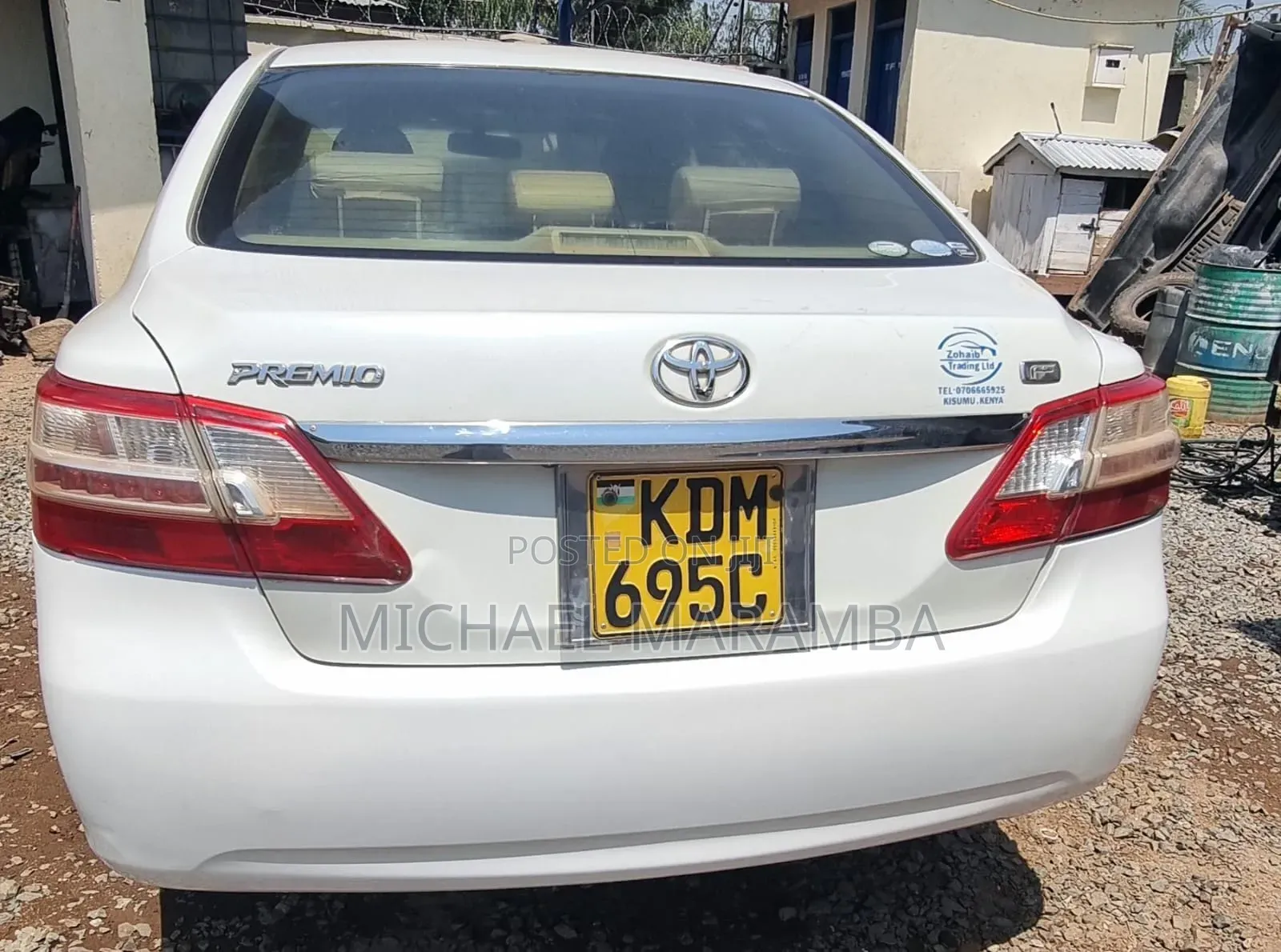 Toyota Premio 2018 White