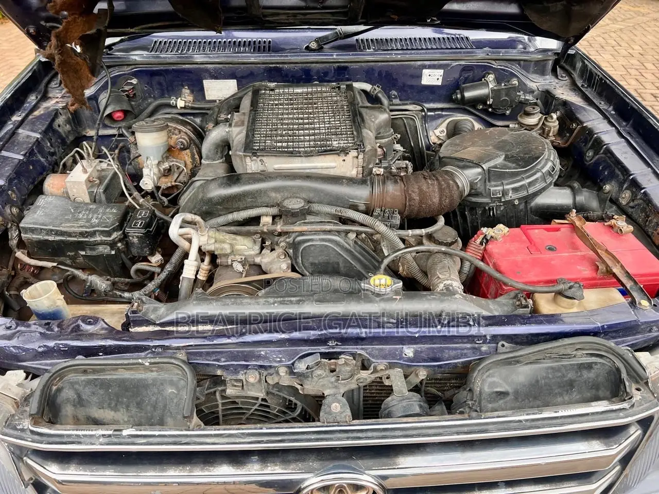 Toyota Land Cruiser Prado 3.0 TD 1996 Blue