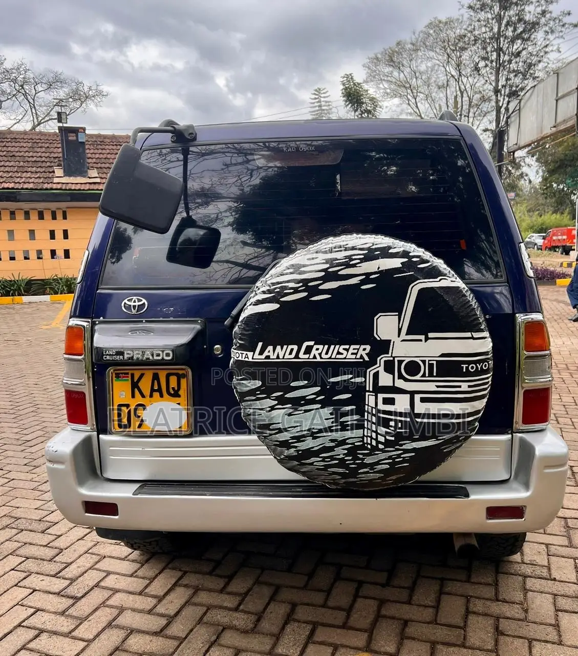 Toyota Land Cruiser Prado 3.0 TD 1996 Blue