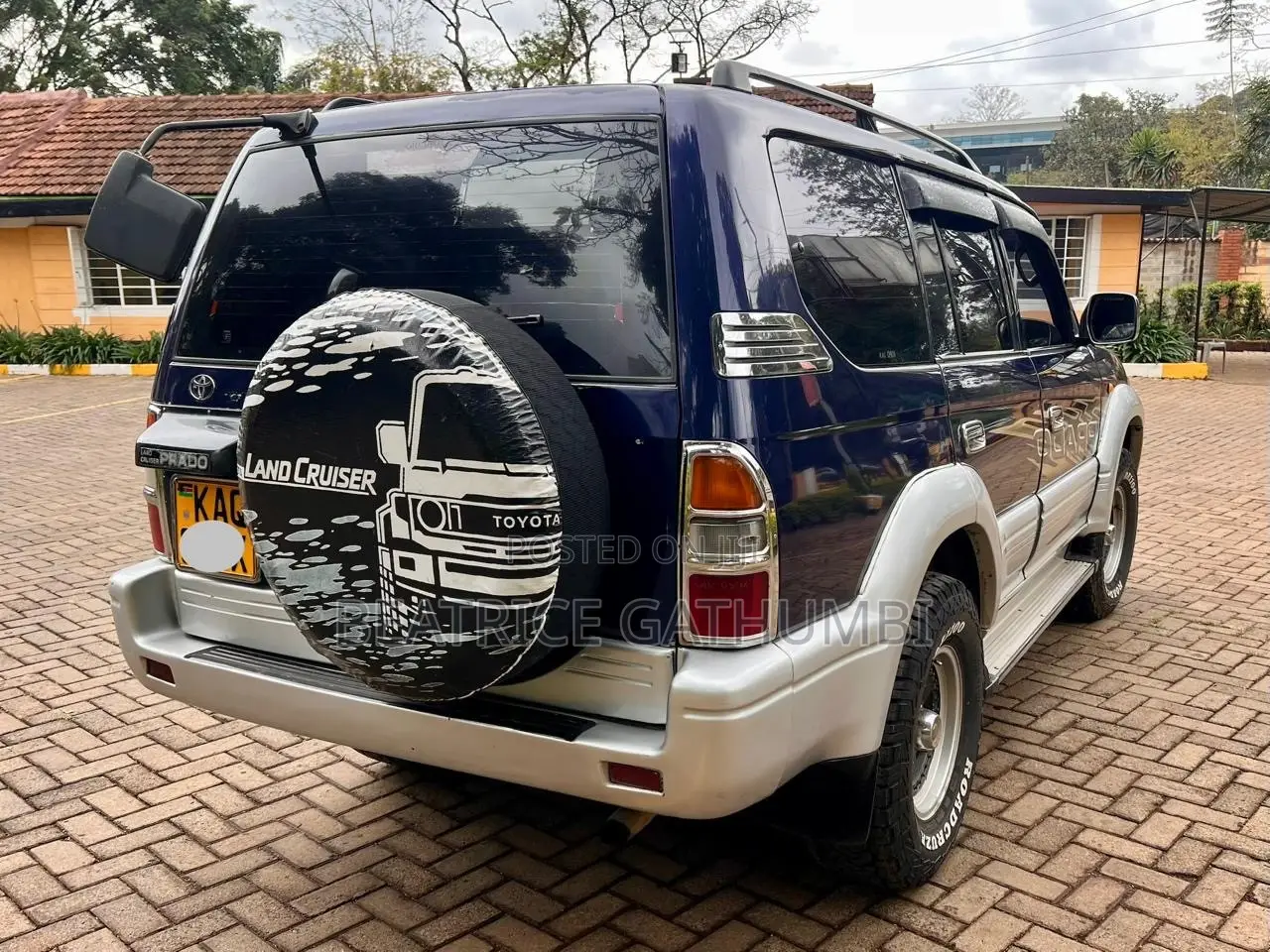 Toyota Land Cruiser Prado 3.0 TD 1996 Blue