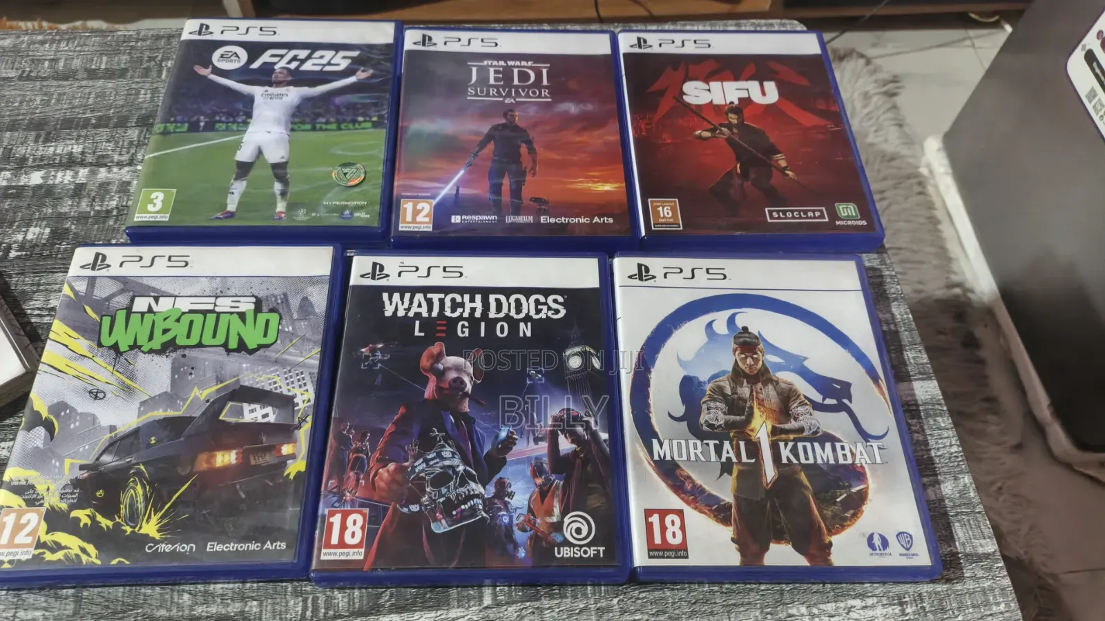Slightly Used PS5 Games for Sale