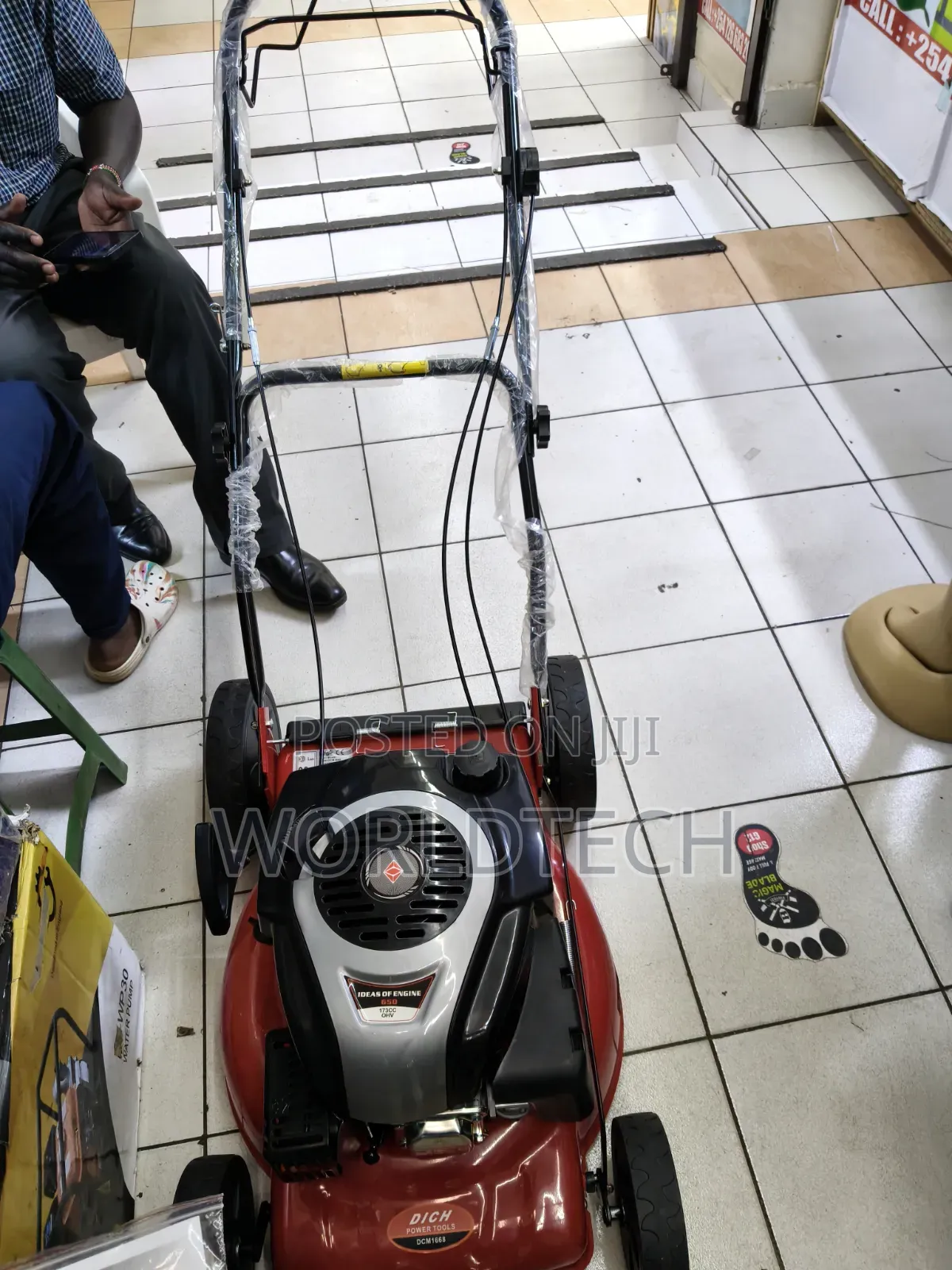 Petrol Engine Lawnmower/173cc Petrol Engine Quality Lawnmower
