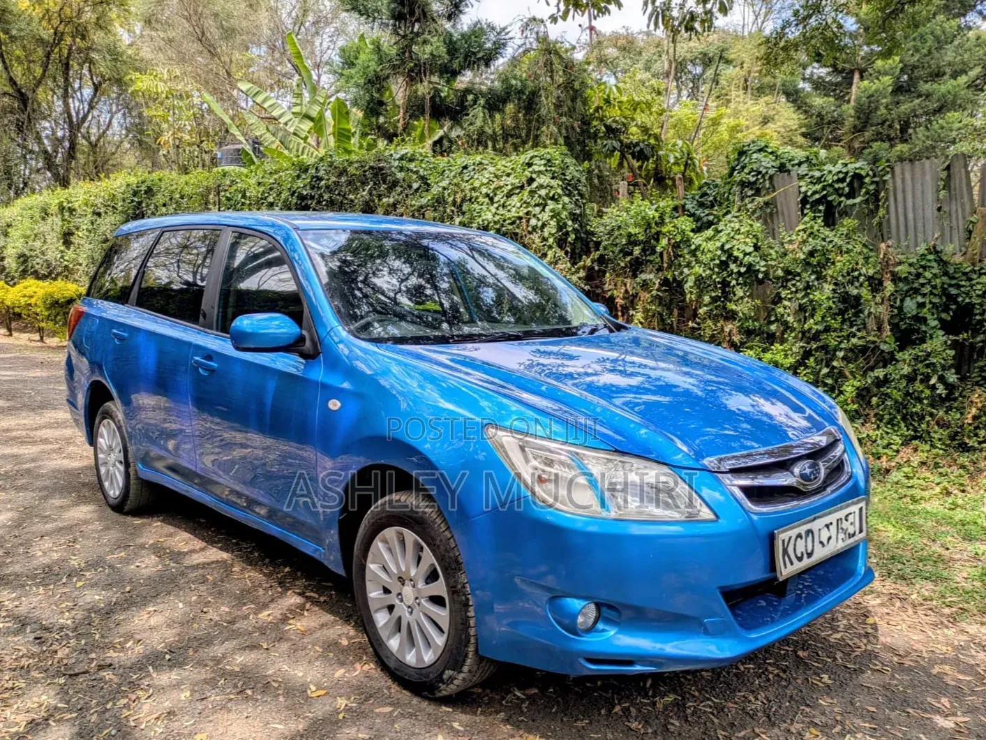 Subaru Exiga 2008 Blue