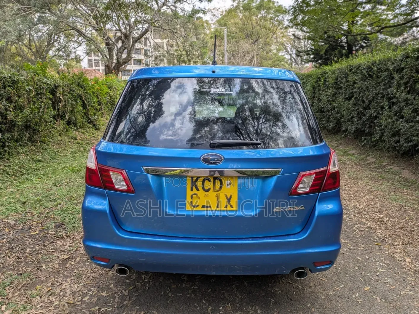 Subaru Exiga 2008 Blue