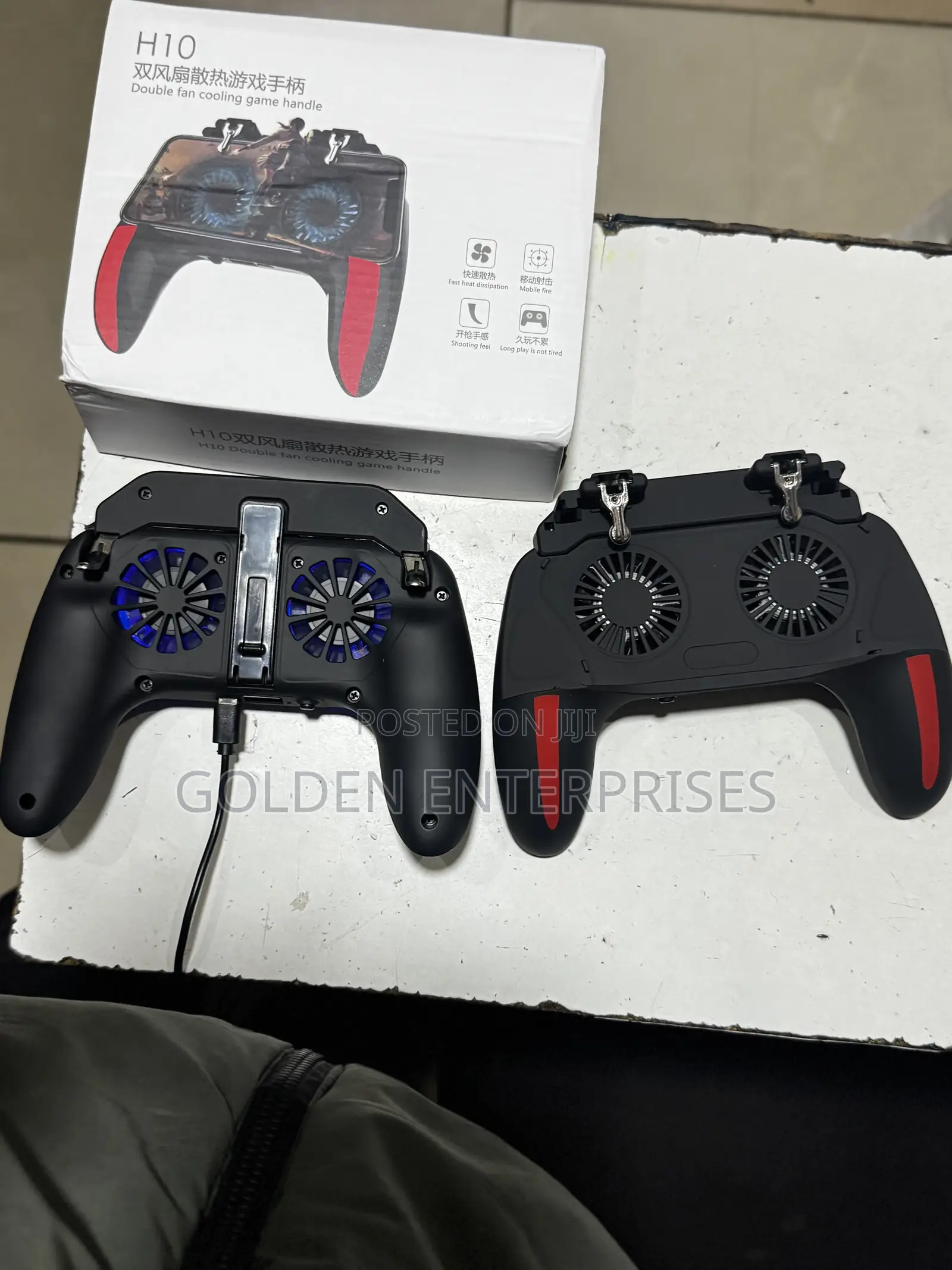 Rechargeable Mobile Phone Cooler Gamepad for PUBG, Free Fire & COD