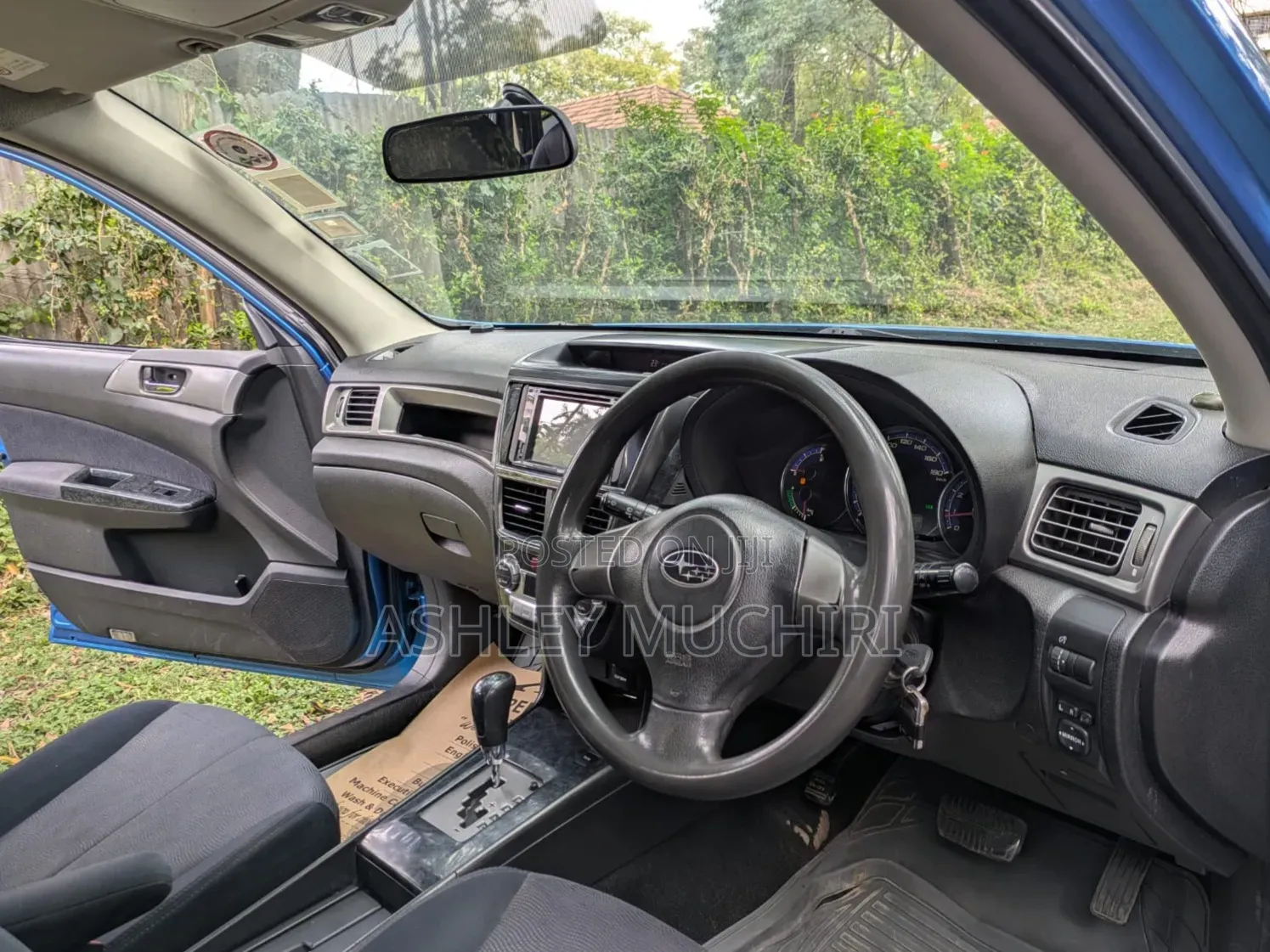 Subaru Exiga 2008 Blue