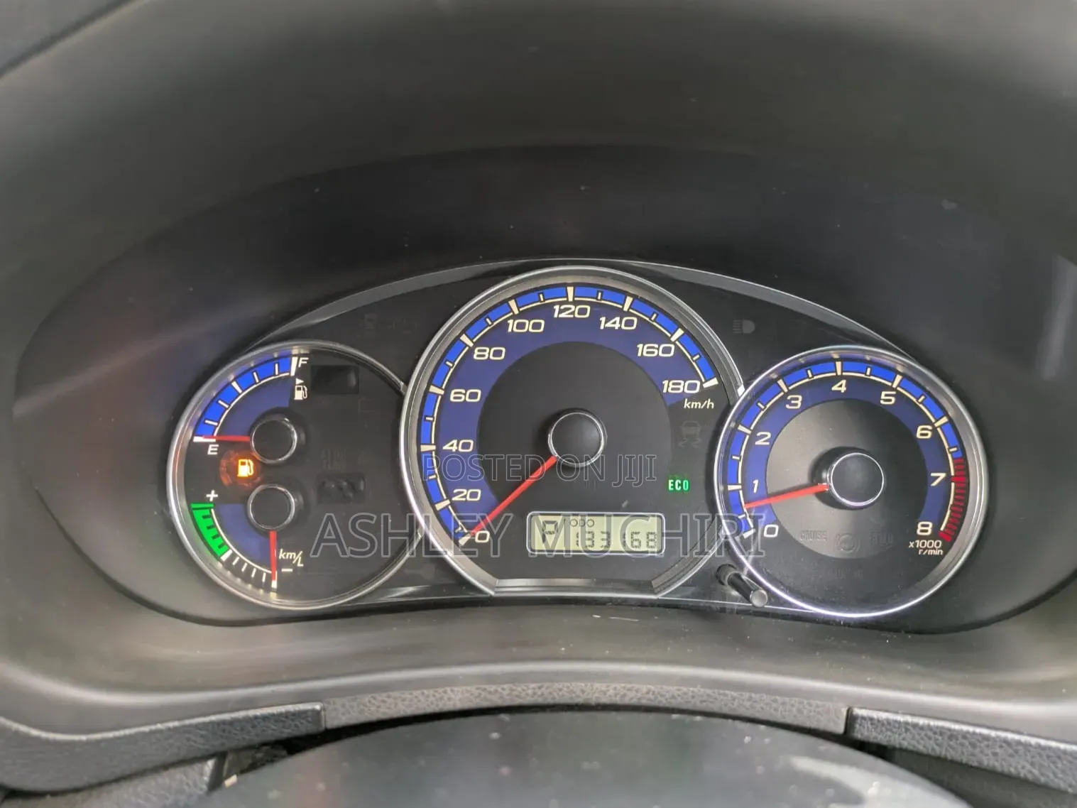 Subaru Exiga 2008 Blue