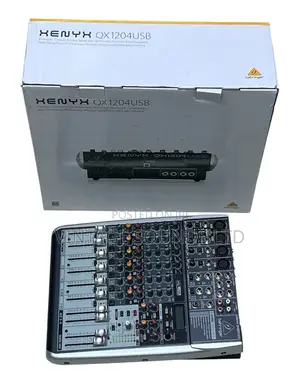 Behringer Xenyx QX1204USB: 12-Input Mixer With FX & USB