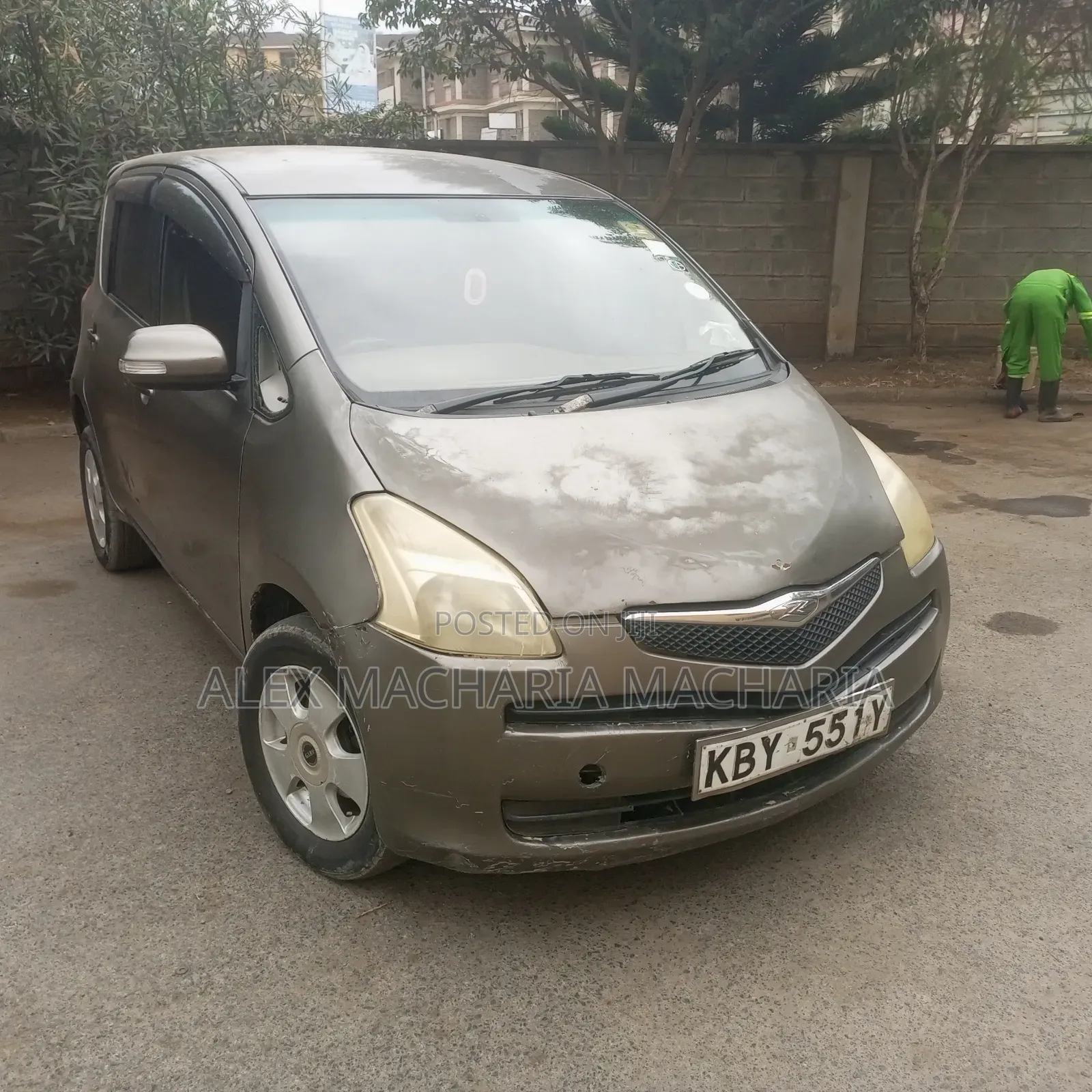 Toyota Ractis 2007 Gray