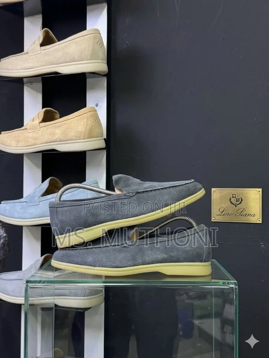 Classic Suede Loro Piana Loafers Size 39-46