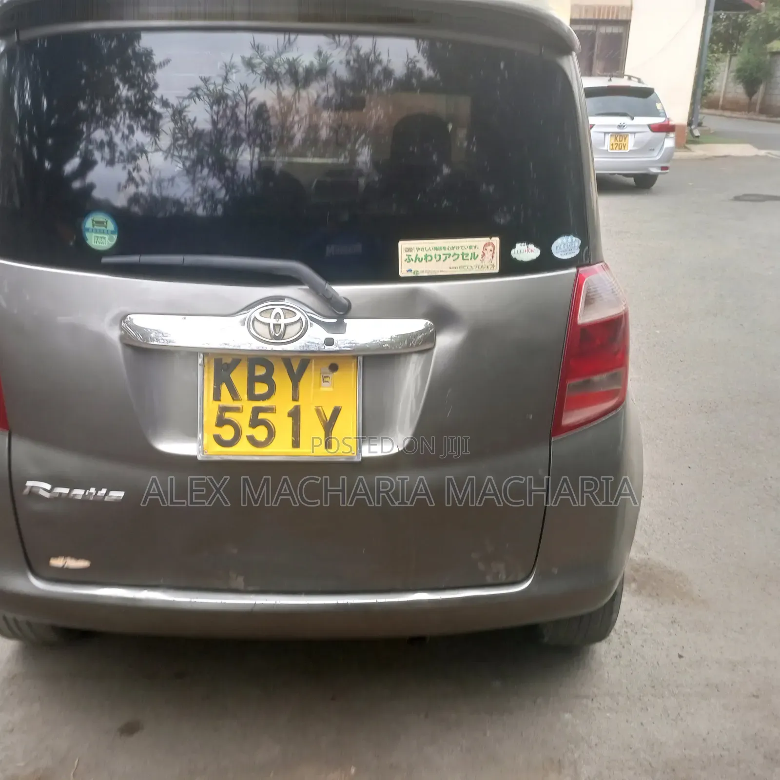 Toyota Ractis 2007 Gray
