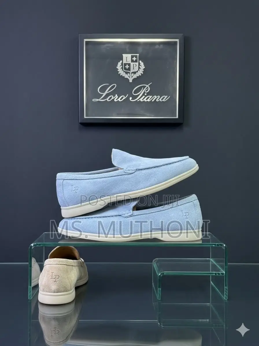 Classic Suede Loro Piana Loafers Size 39-46