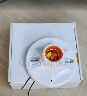 Bulb Holder CCTV With Wide Angle View and Motion Detection