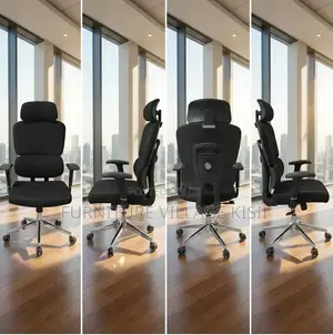 Office Chair;High Back Orthopedic Fabric Office Chair
