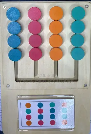 Montessori Kids Colors Matching Game for 3+ Yearskids-Wooden