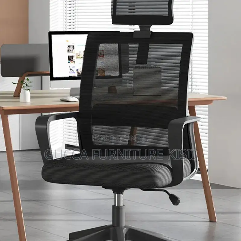 Office Chair; Ergonomic High-Back Breathable Mesh Office Chair
