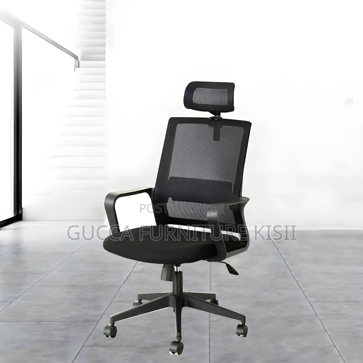 Office Chair; Ergonomic High-Back Breathable Mesh Office Chair