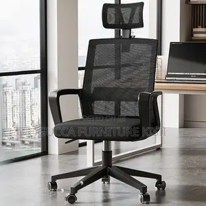 Office Chair; Ergonomic High-Back Breathable Mesh Office Chair