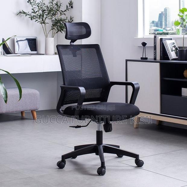Office Chair; Ergonomic High-Back Breathable Mesh Office Chair