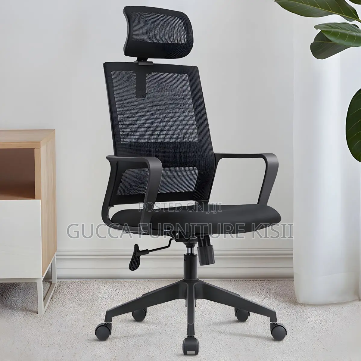 Office Chair; Ergonomic High-Back Breathable Mesh Office Chair