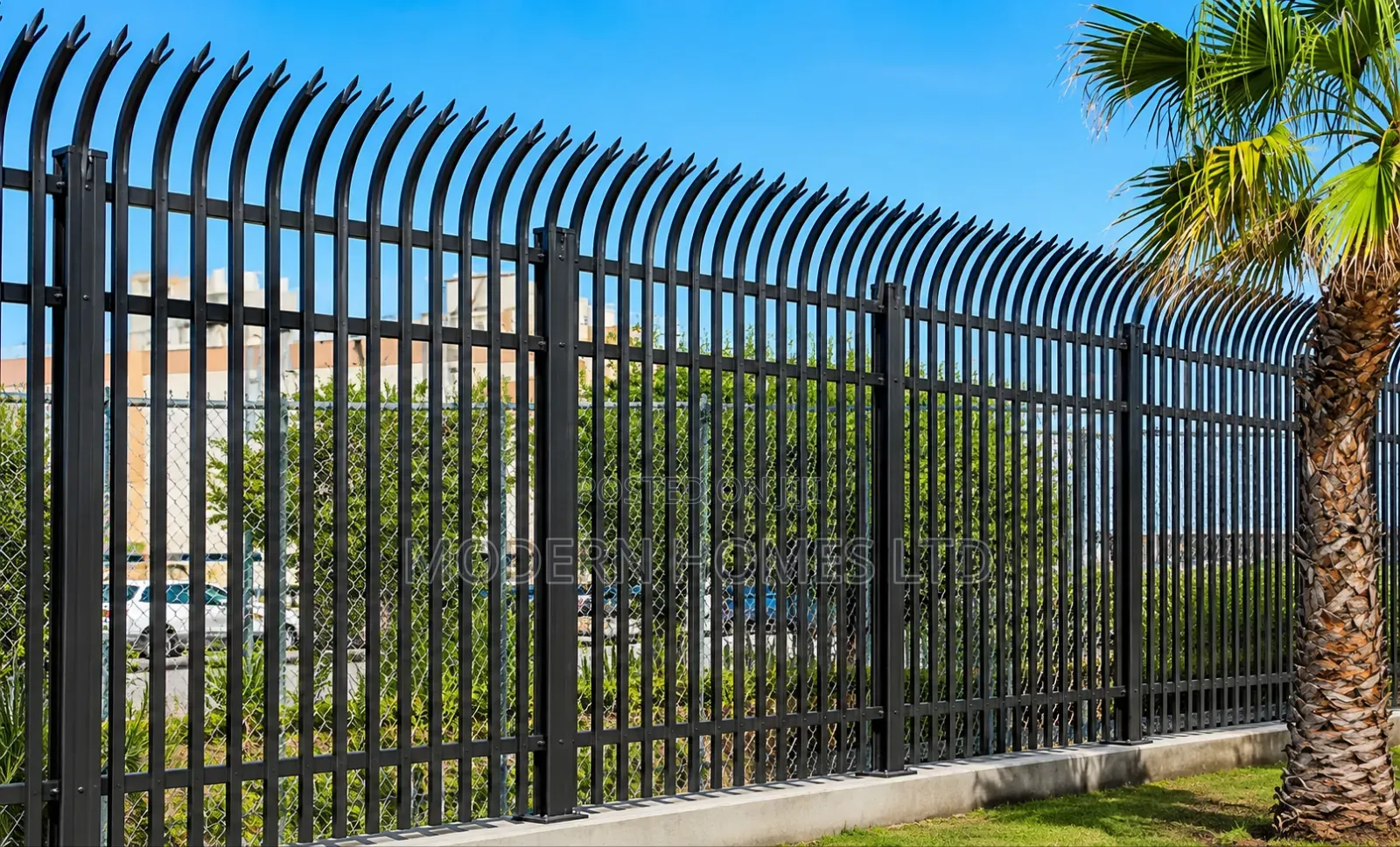 High-Security Palisade Fencing | Supply & Installation | Modern Homes