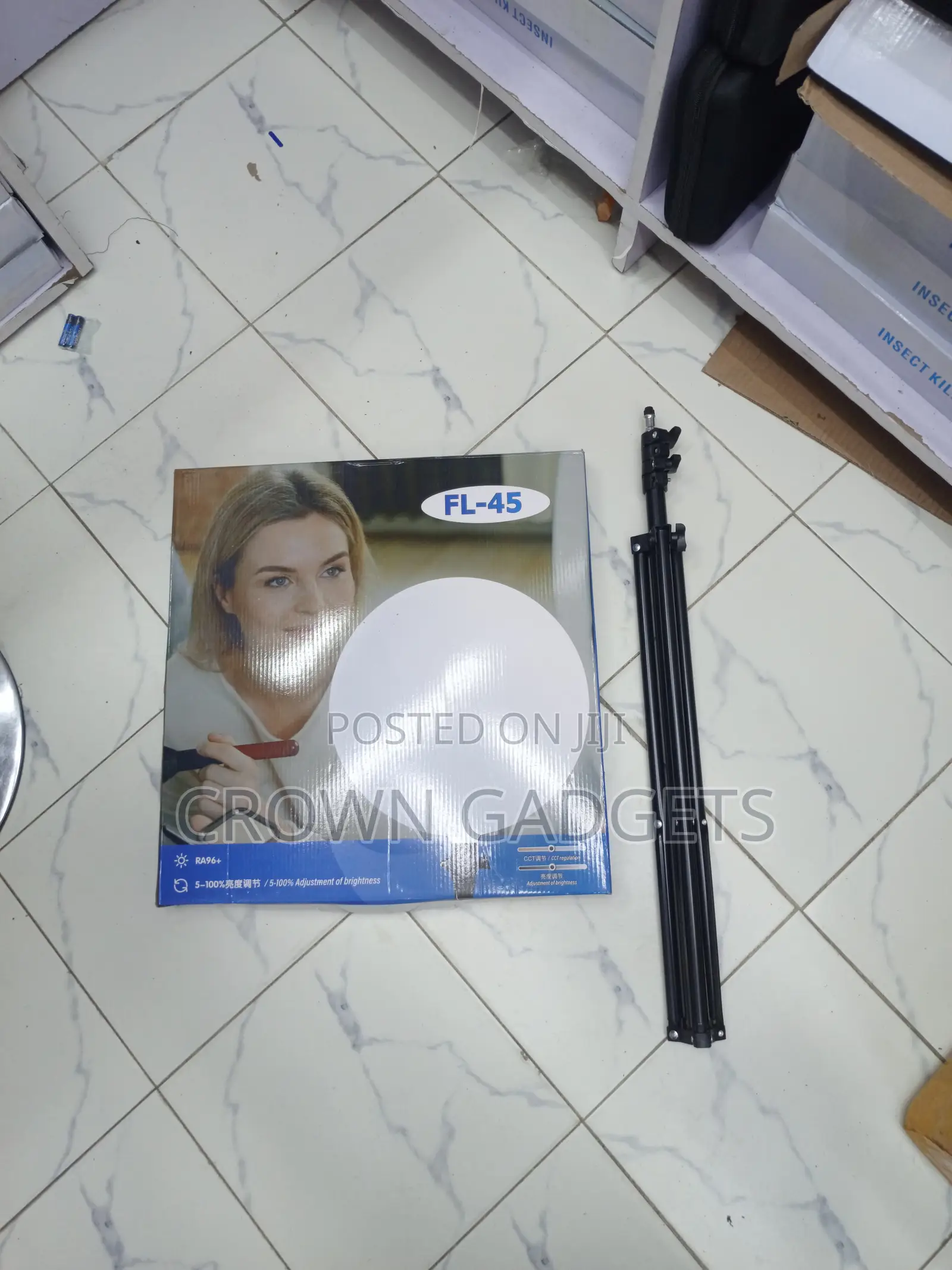 FL-45 18 Inch Adjustable LED Light for Makeup Photography and Video