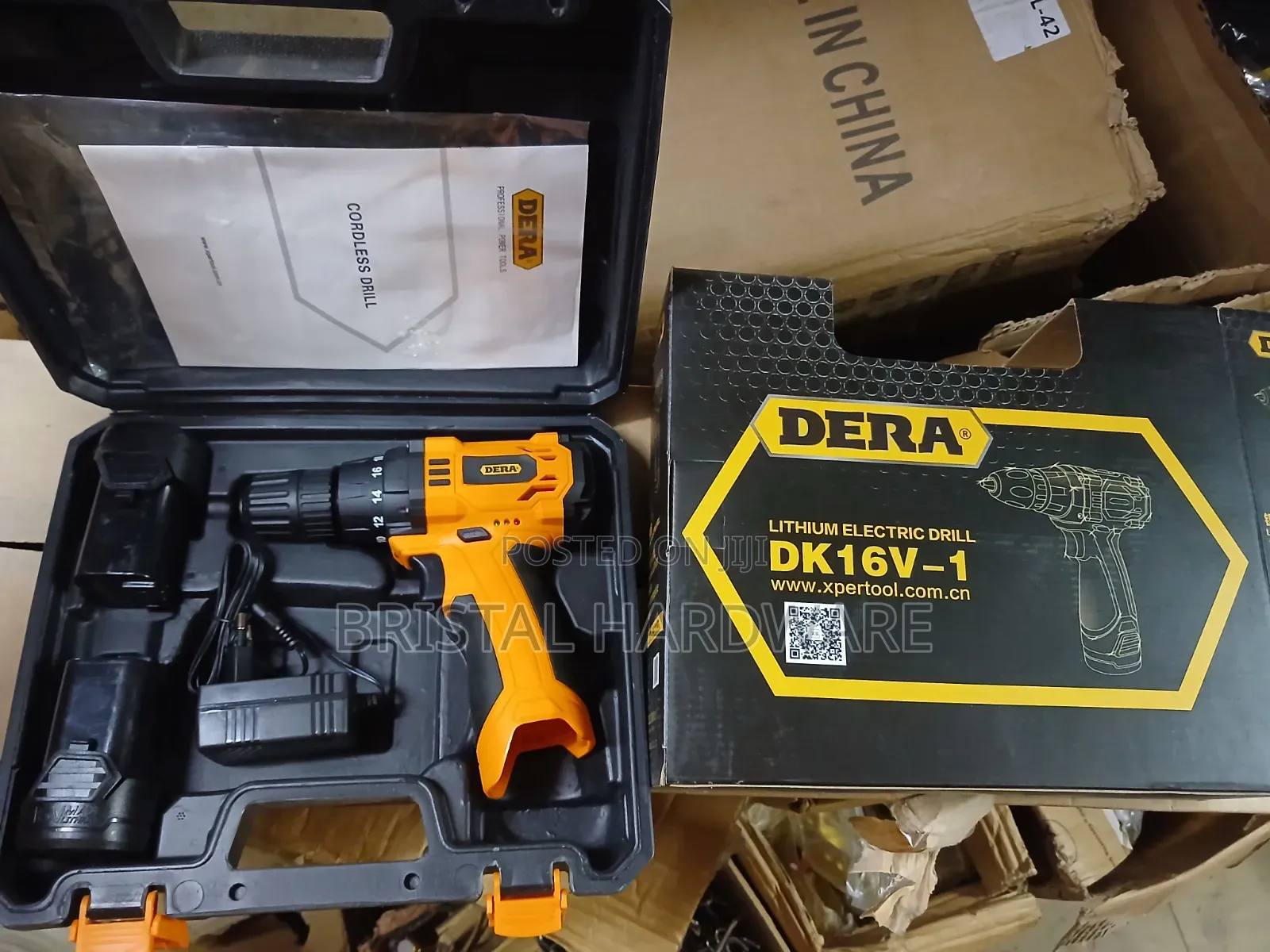 Cordless Drill and Screwdriver