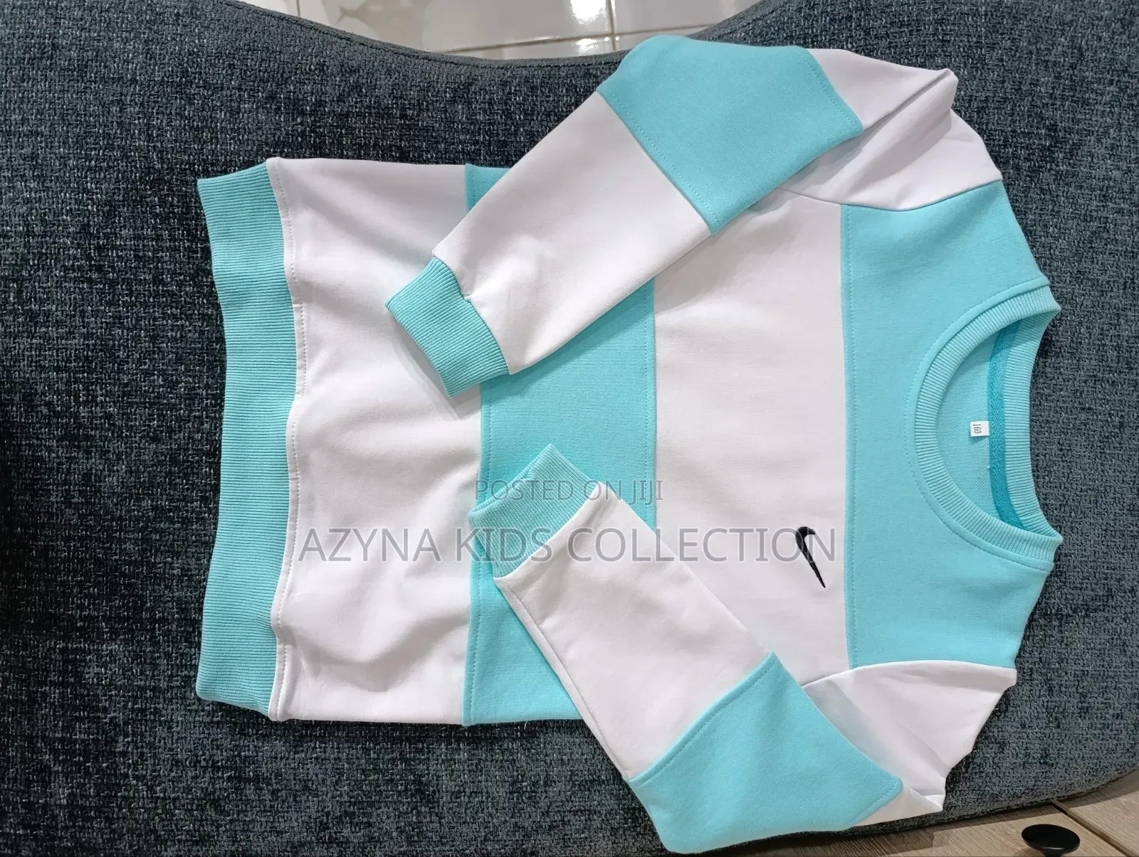 Shirt Blue and White