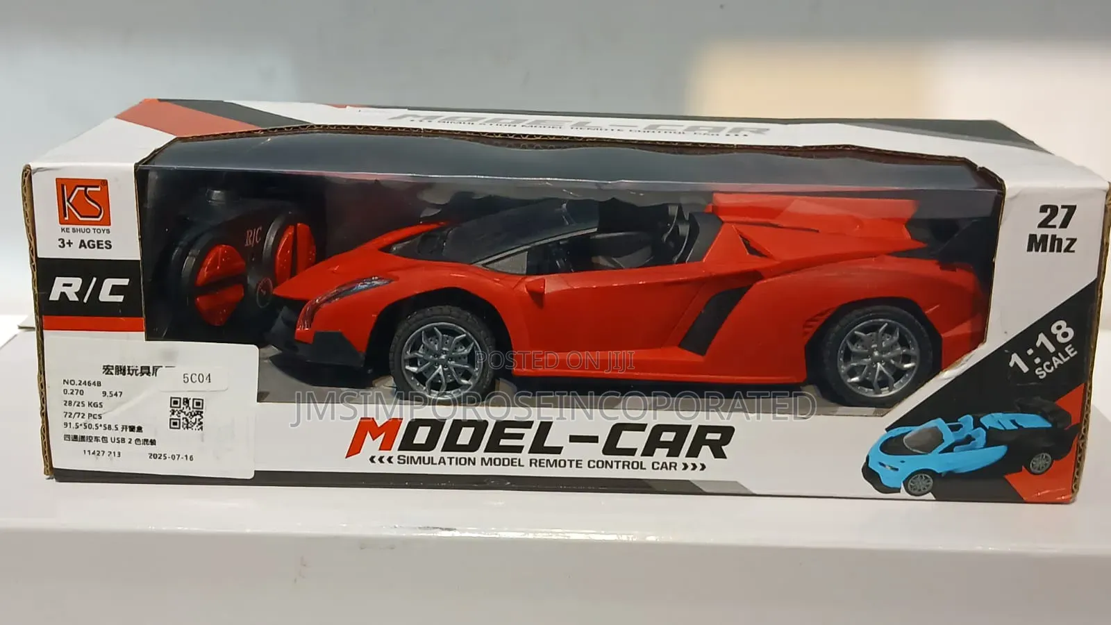 Remote Control Sports Car