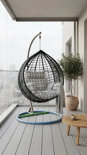 Home Chairs; Leather Home Gardens Outdoor Hammock Hanging Chair