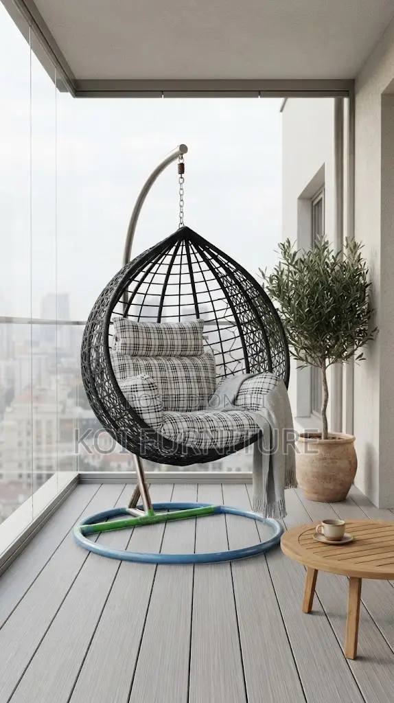Home Chairs; Leather Home Gardens Outdoor Hammock Hanging Chair