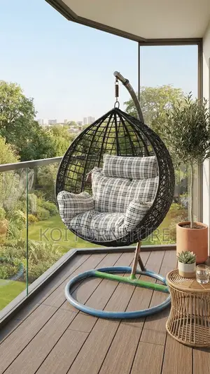 Home Chairs; Leather Home Gardens Outdoor Hammock Hanging Chair