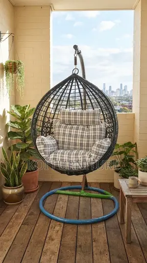 Home Chairs; Leather Home Gardens Outdoor Hammock Hanging Chair