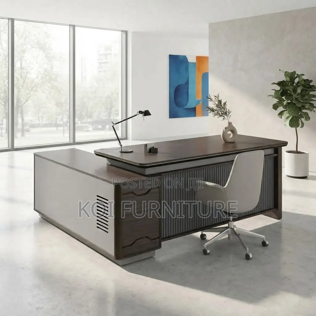 Office Desk; 1800MM Executive Office Bosses Modern New Desk