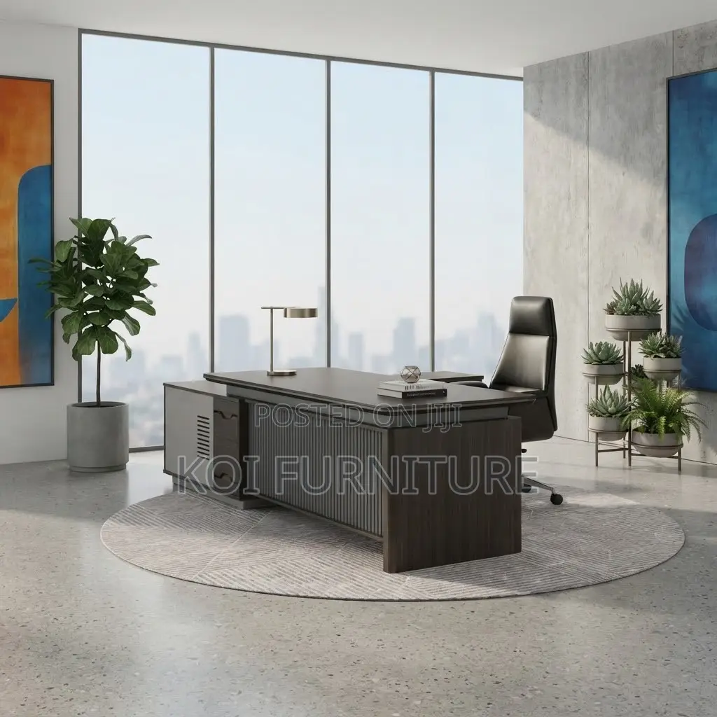 Office Desk; 1800MM Executive Office Bosses Modern New Desk