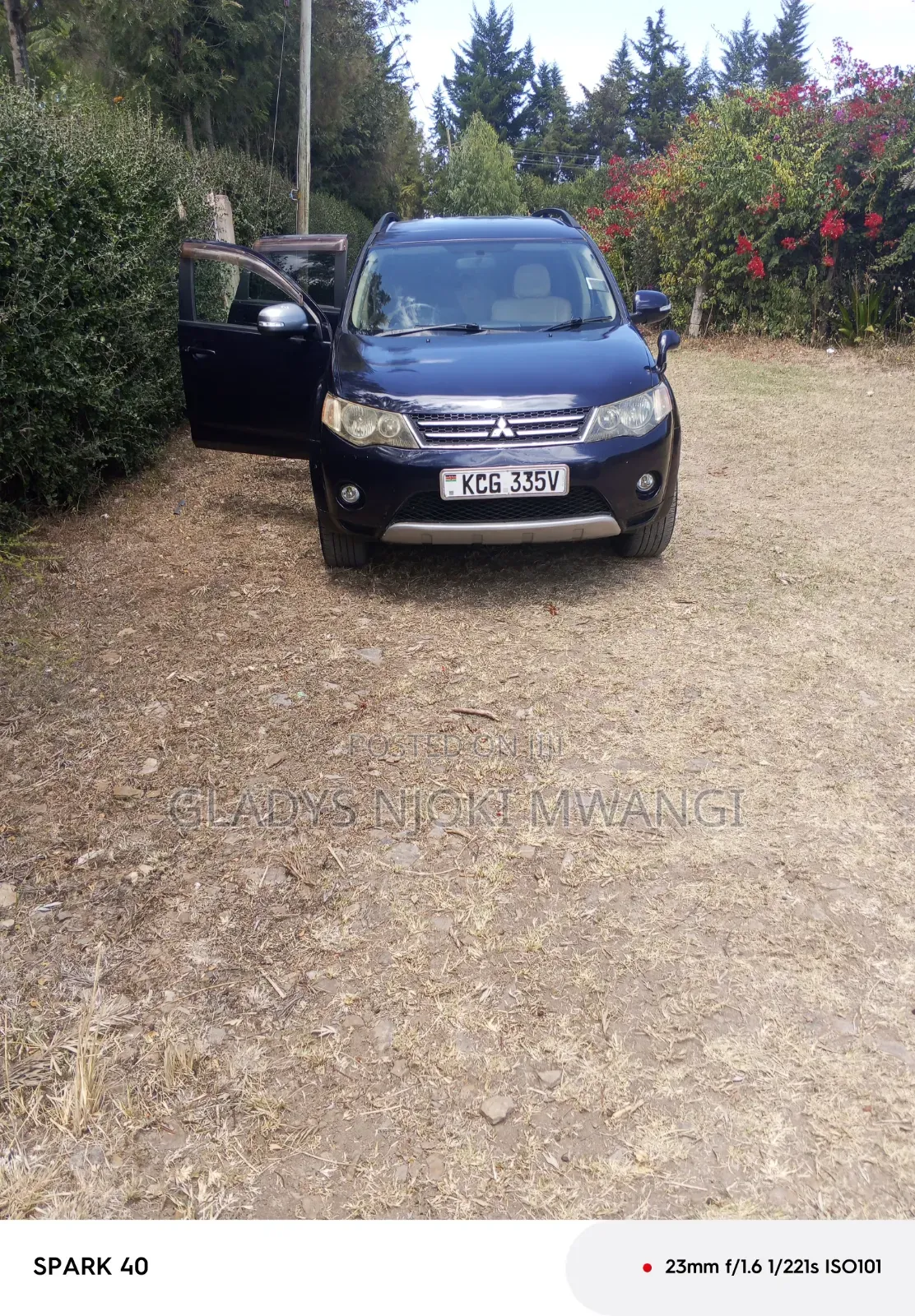 Mitsubishi Outlander 2.4 GLS Automatic 2009 Blue