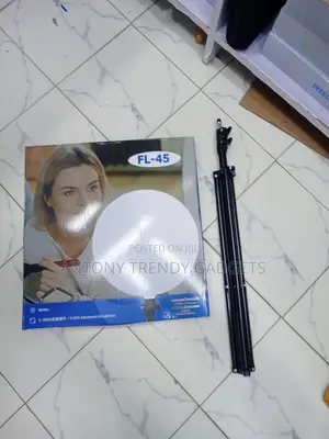 FL-45 18 Inch Full Screen LED Ring Light for Live Streaming and Makeup