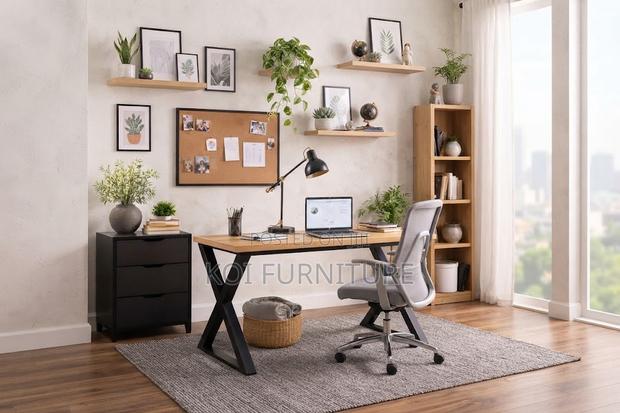 Office Desk; 1.4 Meter Home Office Computer Gaming Study Tables - thumbnail 5