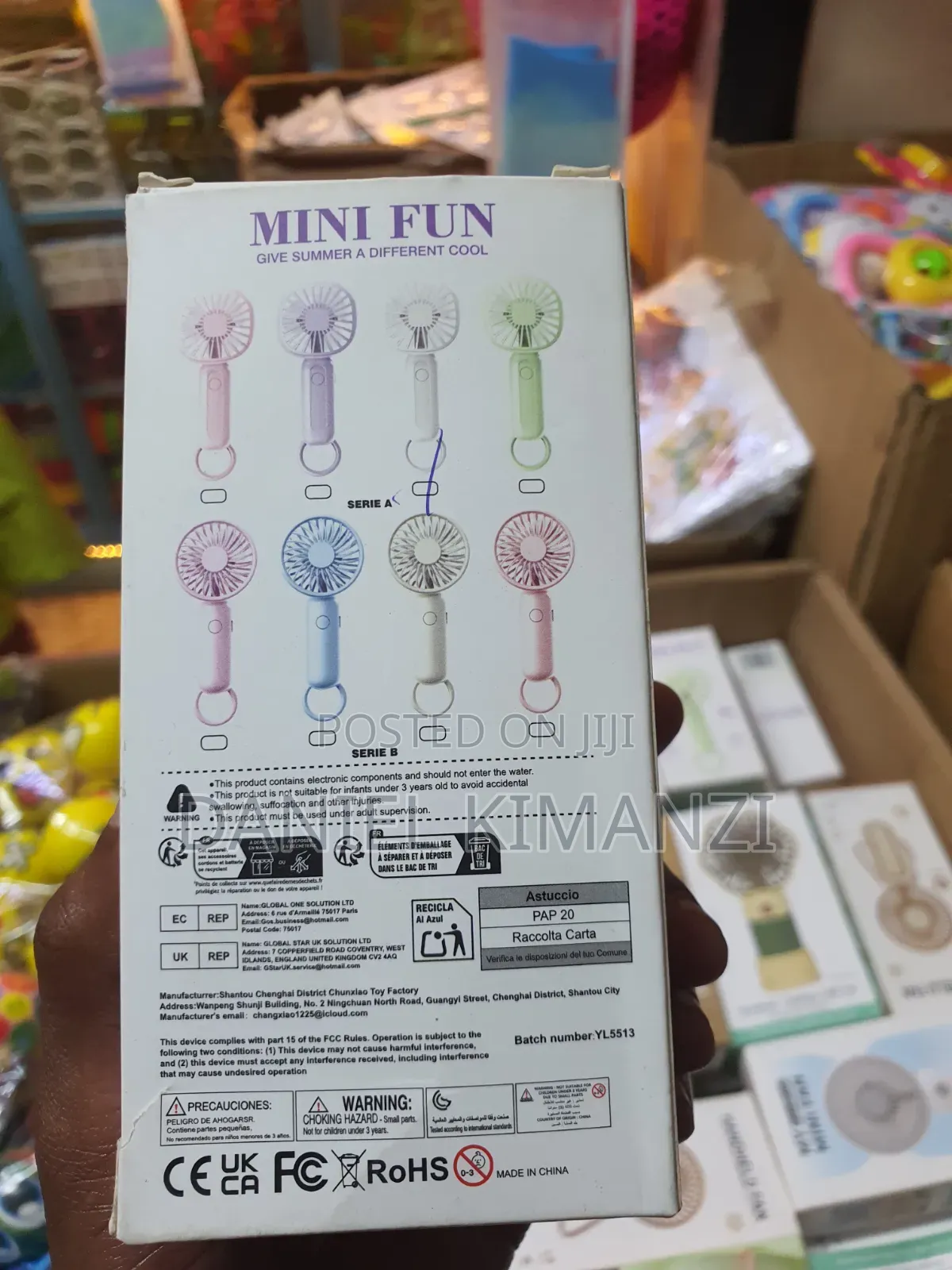 Simply and Fancy Mini Fan