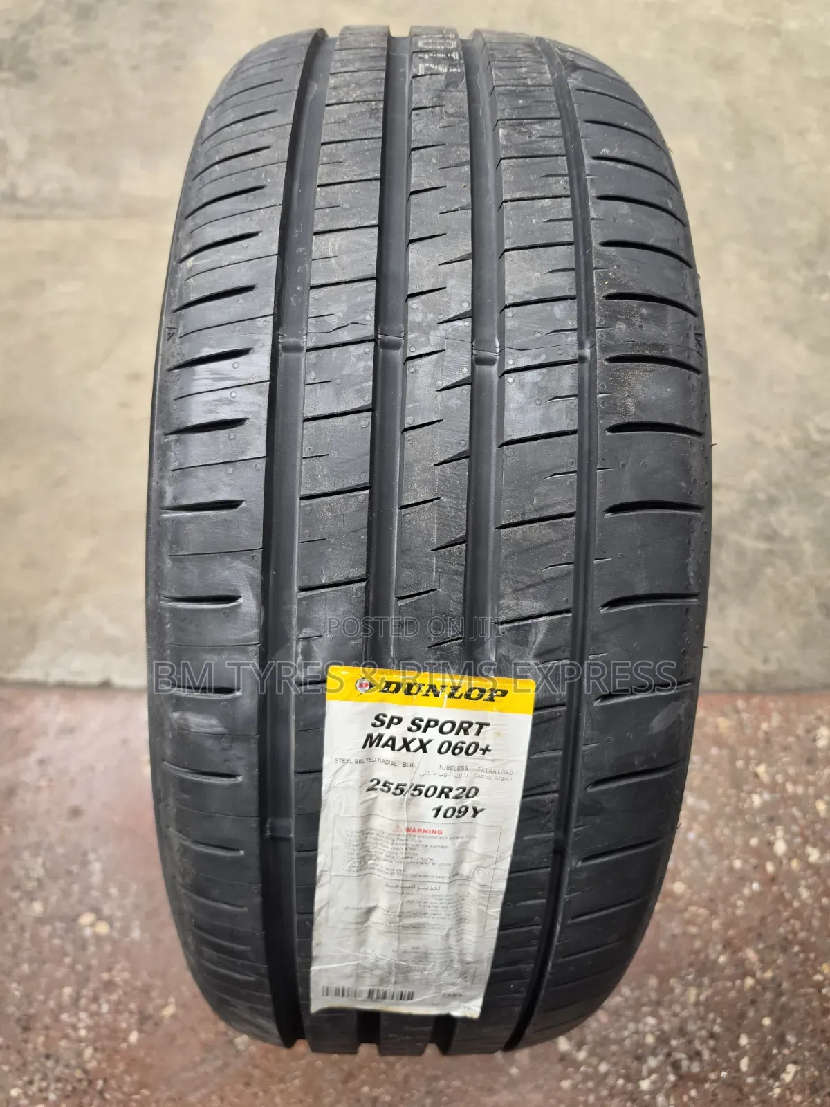255 /50 R20 Dunlop Tyres (Japan) New Technology.