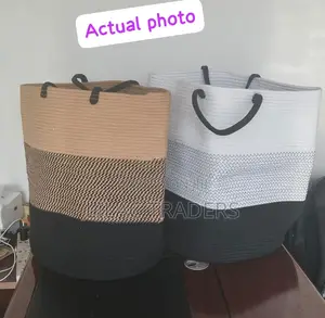 Multifunctional Woven Rope Laundry Storage Bag – 58L