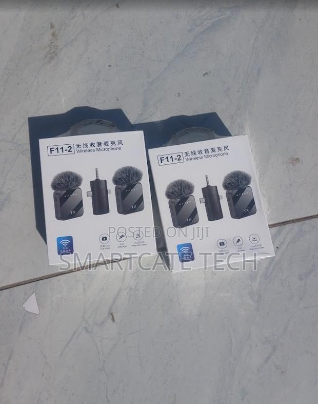 F11-2 Wireless Microphone – Advanced Noise Reduction & Clear Voice