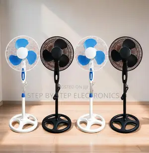 Wide Coverage, 3 Speed Motor 16′′ Electric Stand Fan