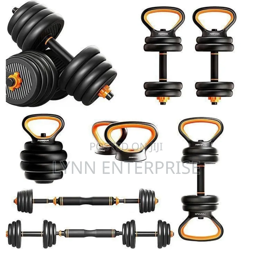 30kg 6 in 1 Kettlebell/Barbell Adjustable