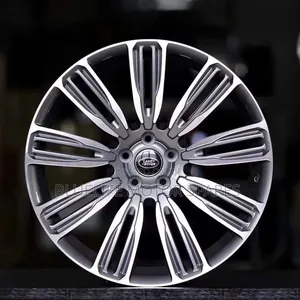 4pcs)Size 22 Rims for Range Rover Vogue/Sport/Discovery 3 & 4 (Grey-S)