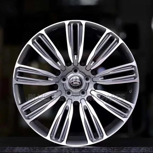 4pcs)Size 22 Rims for Range Rover Vogue/Sport/Discovery 3 & 4 (Grey-S)