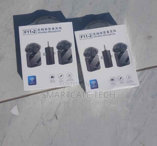 F11-2 Type -C Wireless Clip-on Microphone for Podcasts