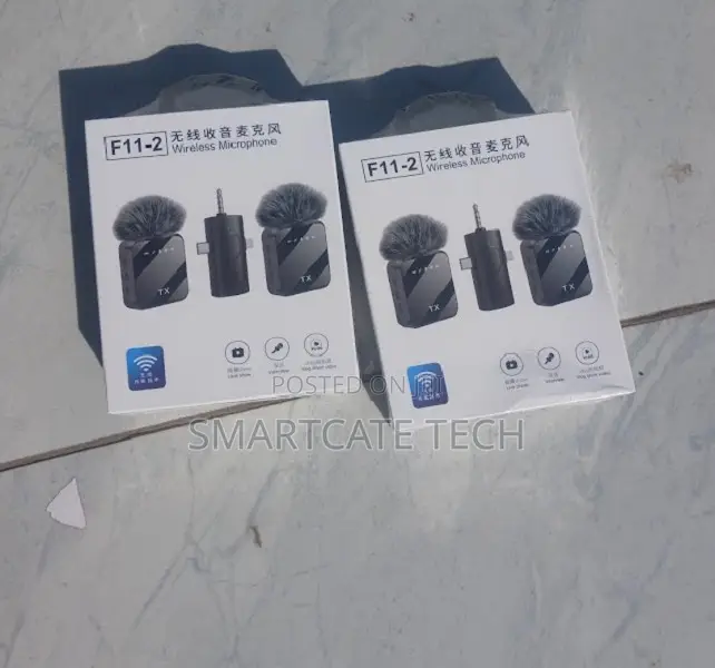 F11-2 Type -C Wireless Clip-on Microphone for Podcasts