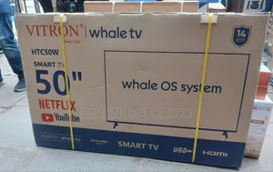 Vitron 50inches HTC50W Smart TV Whale Os Frameless TV